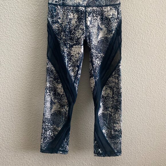 Lululemon Never Still Crop 21" Luxtreme Pants Wildwood 4 W6ARAS $98 Gym Yoga - Picture 5 of 6